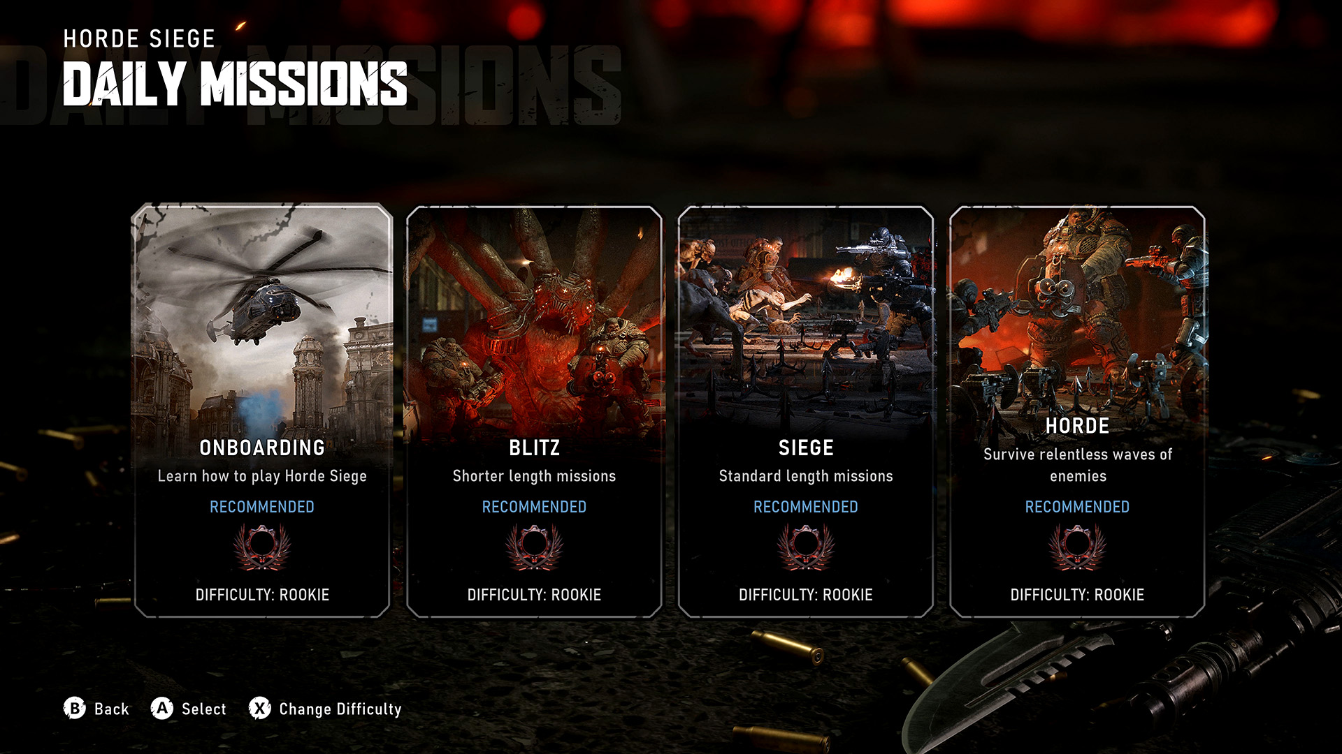 Horde Siege mission types overview